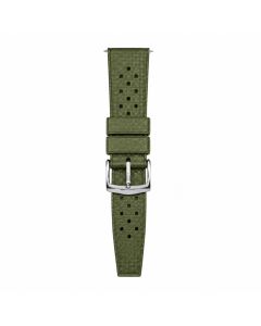 Silicone Watch Replacement Band Compatible with Omega x Swatch MoonSwatch 20mm, Dark Green